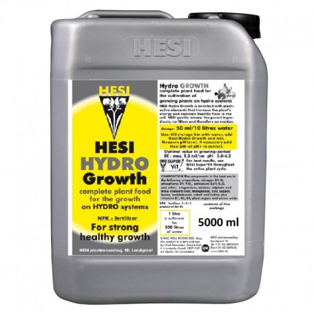 Hesi Hydro Growth 5L Vesiravinne 